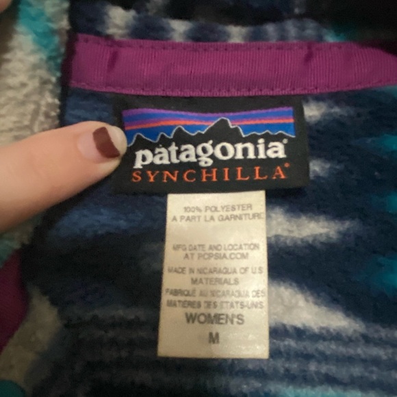 Patagonia Synchila Snap Fleece Pullover - Picture 3 of 4